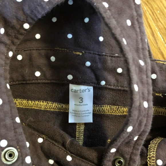 Carter’s Thanksgiving overalls - Picture 3 of 3